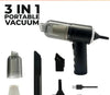 3 in 1 Mini Portable Wireless Car & Home Vacuum Cleaner
