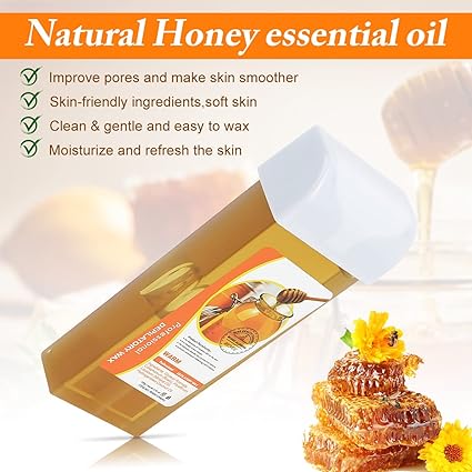 3 In 1 Depilatory Hair Removal Wax Heating Machine Waxing With Strips & Original Wax