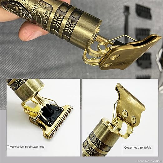 T9 Trimmer Dragon Rechargeable Metal Body