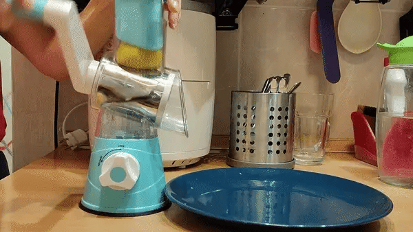 Multifunctional 3 in 1  Vegetable Drum Cutter Grater