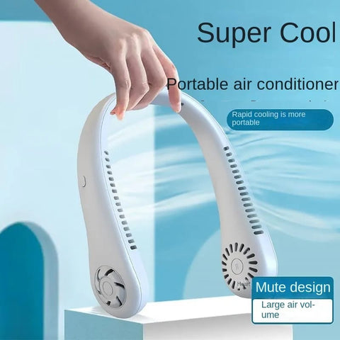 Rechargeable Portable  Neck Fan