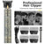 T9 Trimmer Dragon Rechargeable Metal Body