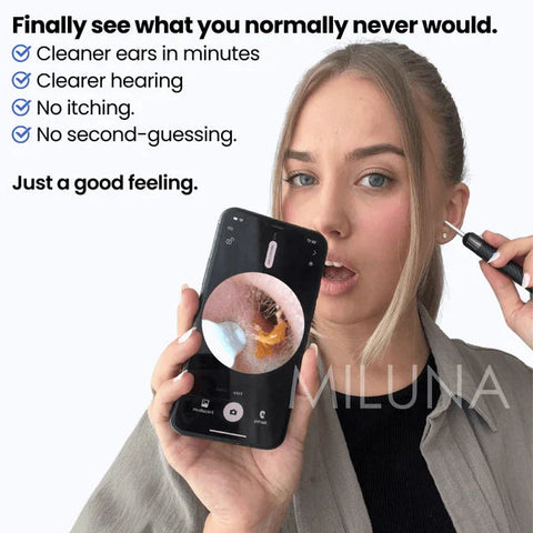 Wireless Otoscope Ear Wax Remover – safe, precise and gentle on the ears 🦻✨