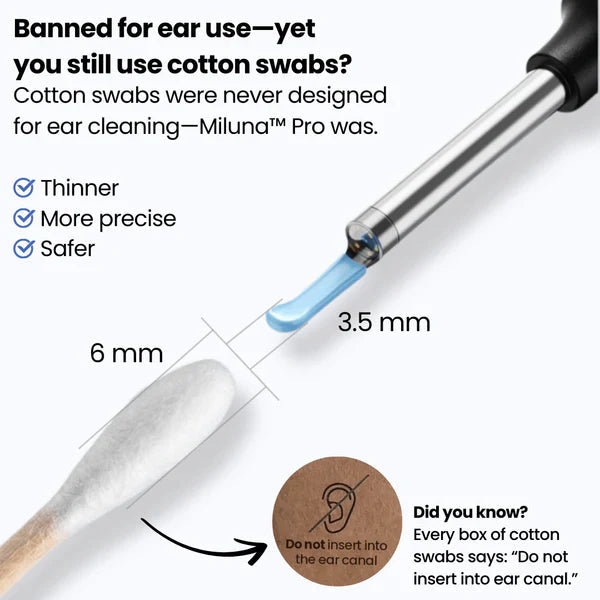 Ear Wax Removal Tool with 1080P HD Camera – Wireless Otoscope Ear Cleaner for Android & iPhone