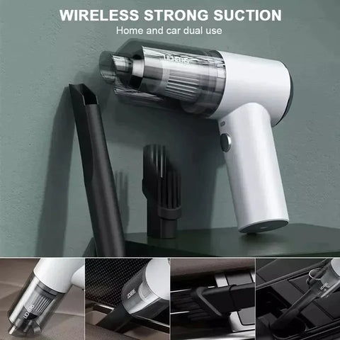 3 in 1 Mini Portable Wireless Car & Home Vacuum Cleaner