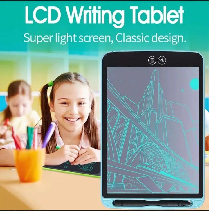 LCD Writing Portable Doodle Drawing Tablet Pad For Kids & Adults
