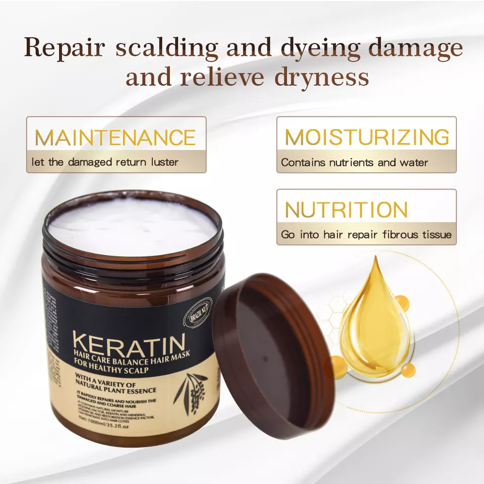 Keratin Hair Care  Mask & Hair Treatment( Original )